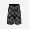 Amiri Hombre Barcelona Bermudas Punto Estampados color Negro sku 523-001396 02 - Foto 1