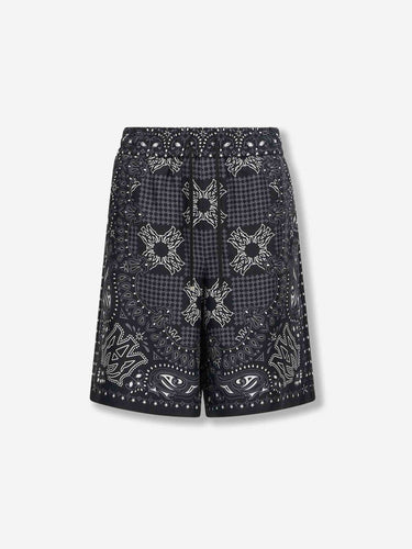 Amiri Hombre Barcelona Bermudas MA Check color Negro sku 523-001397 01 - Foto 1
