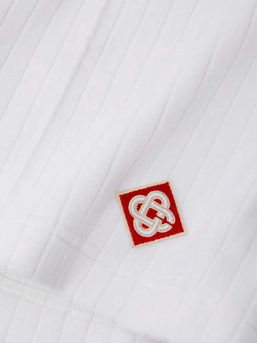 Casablanca Hombre Barcelona Bermudas Logo Canalé color Blanco sku 523-001409 01 - Foto 5