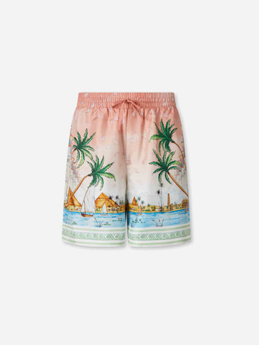 Casablanca Hombre Barcelona Bermudas Estampadas Seda color Multicolor sku 523-001411 01 - Foto 1