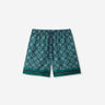 Casablanca Hombre Barcelona Bermudas Monograma color Verde Oscuro sku 523-001411 03 - Foto 1