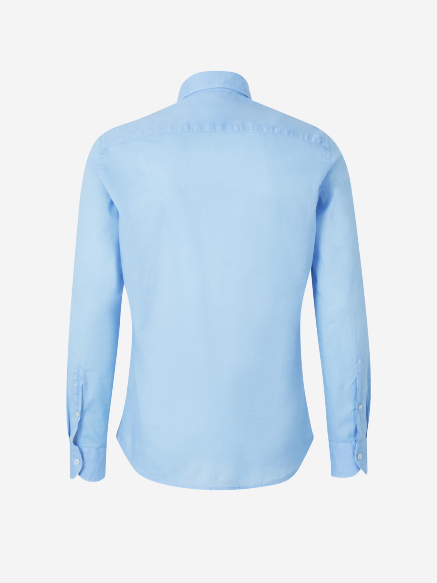 Santa Eulalia Hombre Barcelona Camisa Lisa Algodón color Azul sku 531-006426 01 - Foto 2
