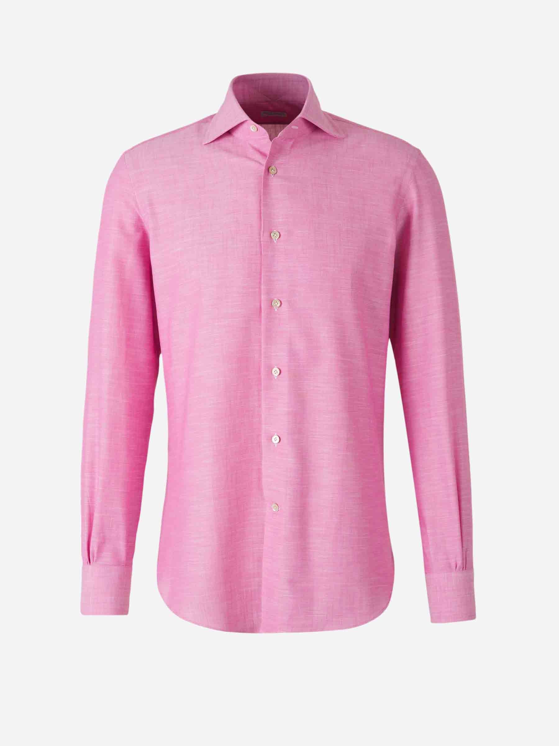 Santa Eulalia Hombre Barcelona Camisa Jaspeada Algodón color Rosa sku 531-006443 03 - Foto 1