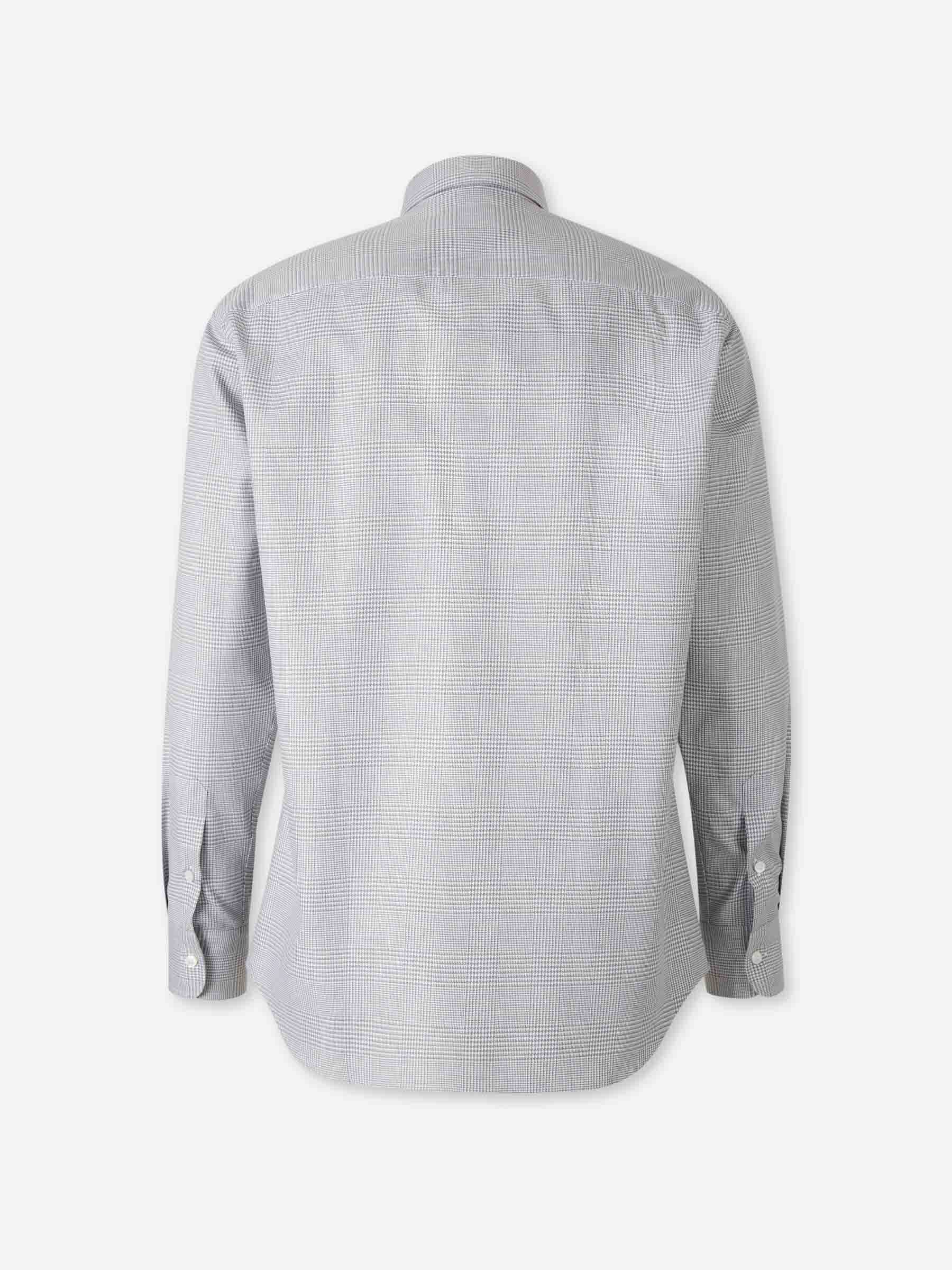Brioni Hombre Barcelona Camisa Vestir Estampada color Gris Claro sku 531-006521 01 - Foto 2