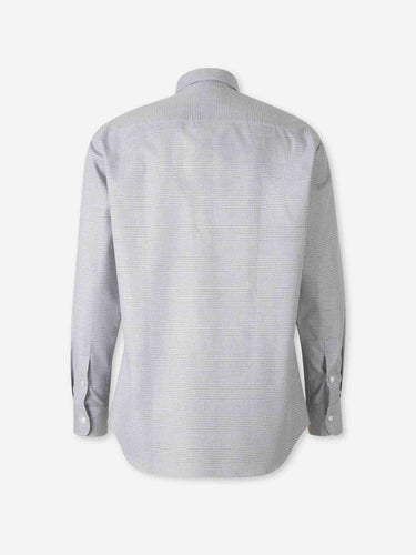 Brioni Hombre Barcelona Camisa Vestir Estampada color Gris Claro sku 531-006521 01 - Foto 2