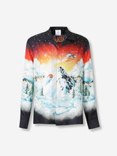 Casablanca Hombre Barcelona Camisa Estampada Seda color Multicolor sku 531-006525 01 - Foto 1