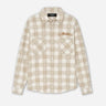 Amiri Hombre Barcelona Camisa Motivo Cuadros color Beige sku 531-006530 01 - Foto 1