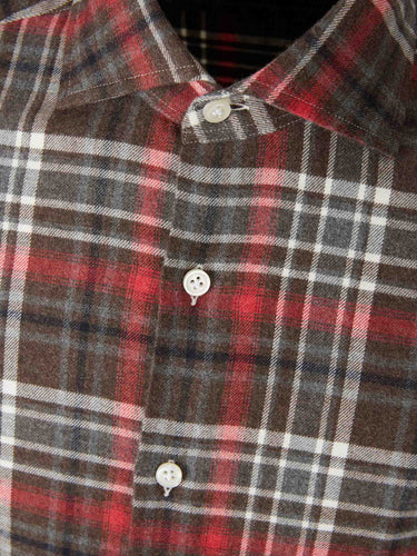 Santa Eulalia Hombre Barcelona Camisa Motivo Cuadros color Rojo sku 531-006534 01 - Foto 3