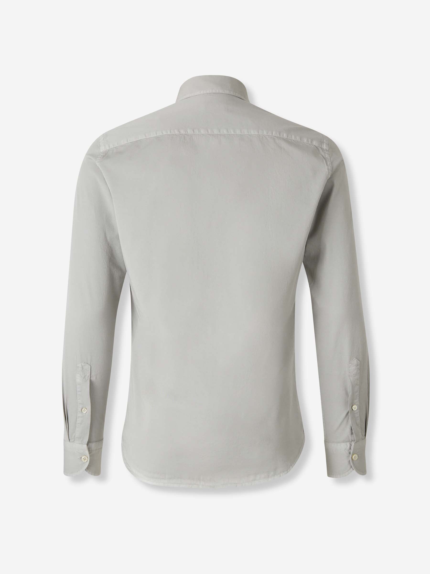 Santa Eulalia Hombre Barcelona Camisa Vestir Lisa color Gris sku 531-006536 02 - Foto 2