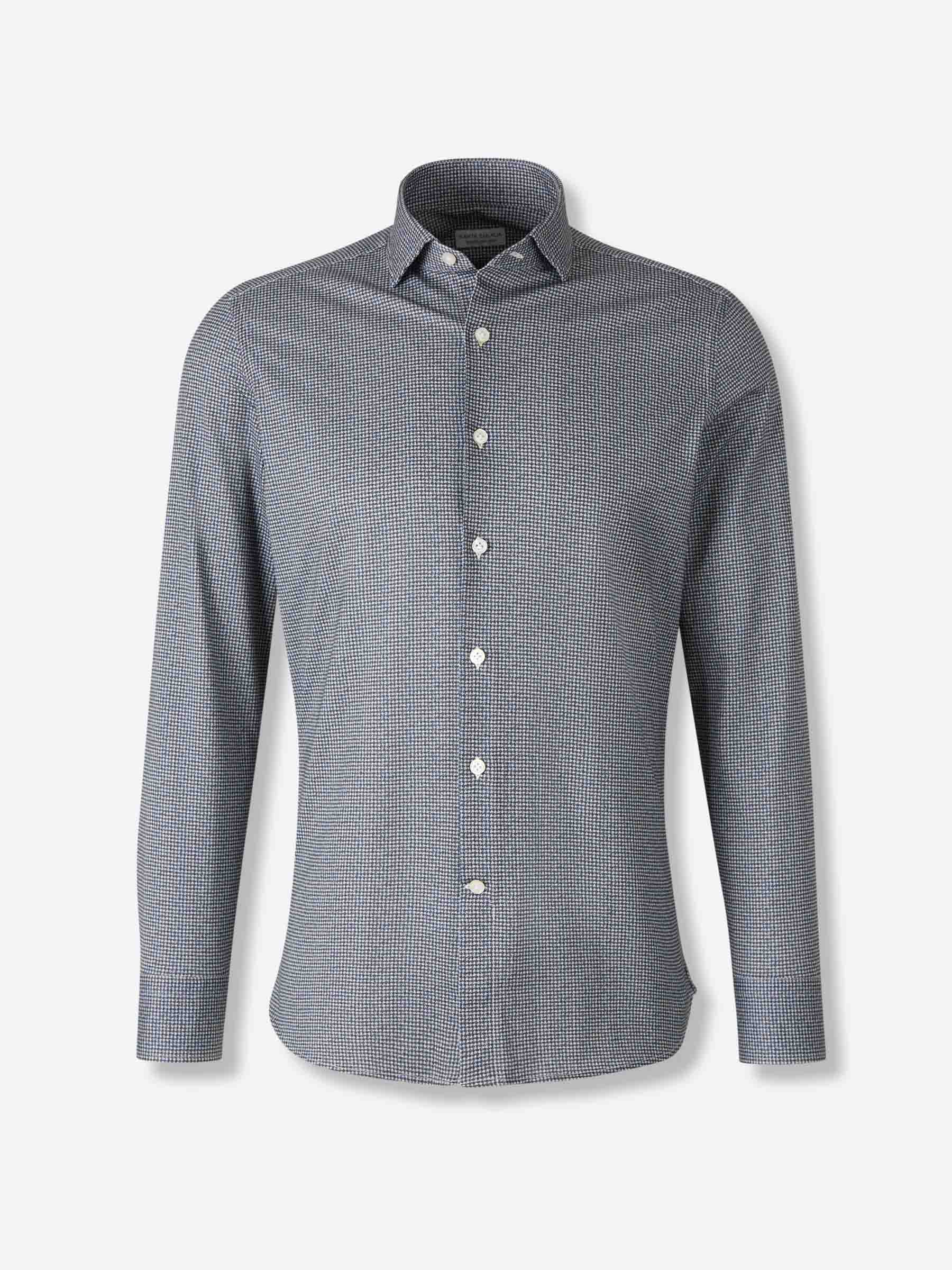 Santa Eulalia Hombre Barcelona Camisa Estampada Algodón color Verde Jungla sku 531-006537 02 - Foto 1