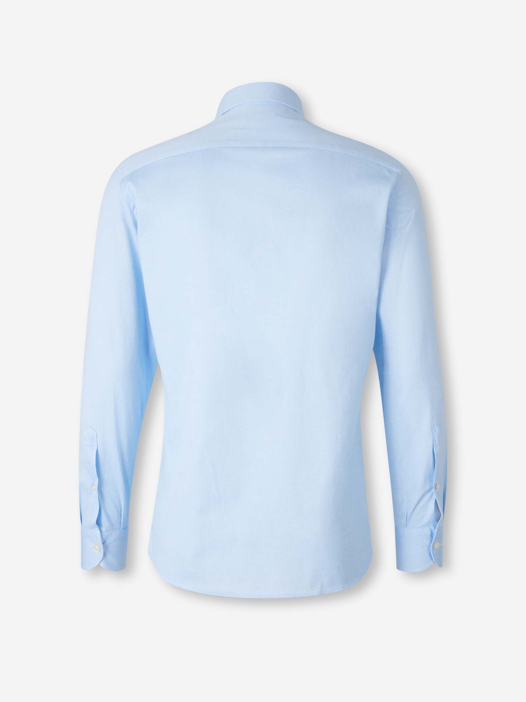 Santa Eulalia Hombre Barcelona Camisa Lisa Algodón color Azul sku 531-006538 01 - Foto 2