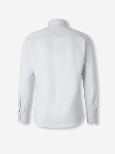 Santa Eulalia Hombre Barcelona Camisa Lisa Algodón color Azul Celeste sku 531-006538 02 - Foto 2