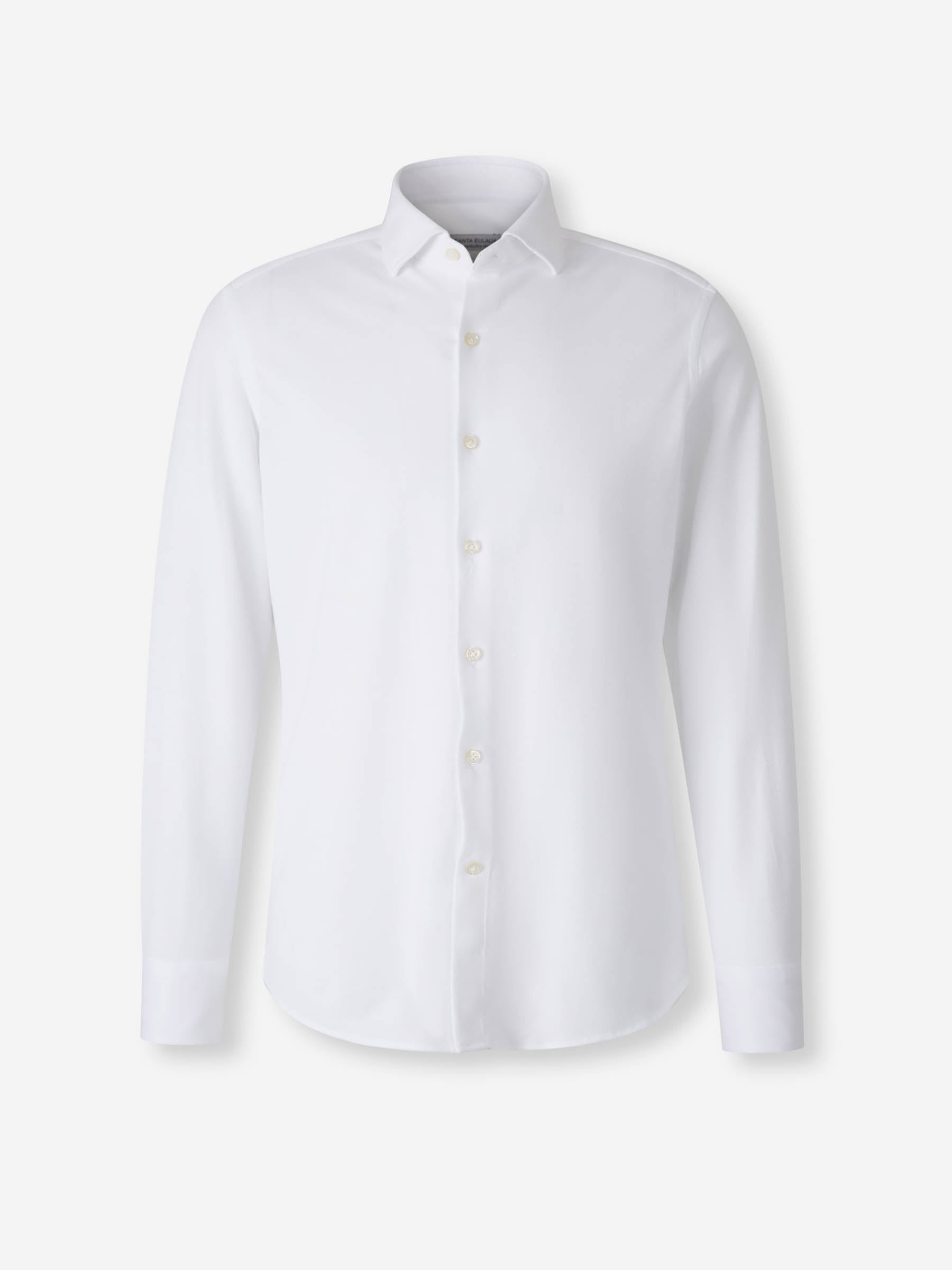 Santa Eulalia Hombre Barcelona Camisa Lisa Algodón color Blanco sku 531-006541 01 - Foto 1