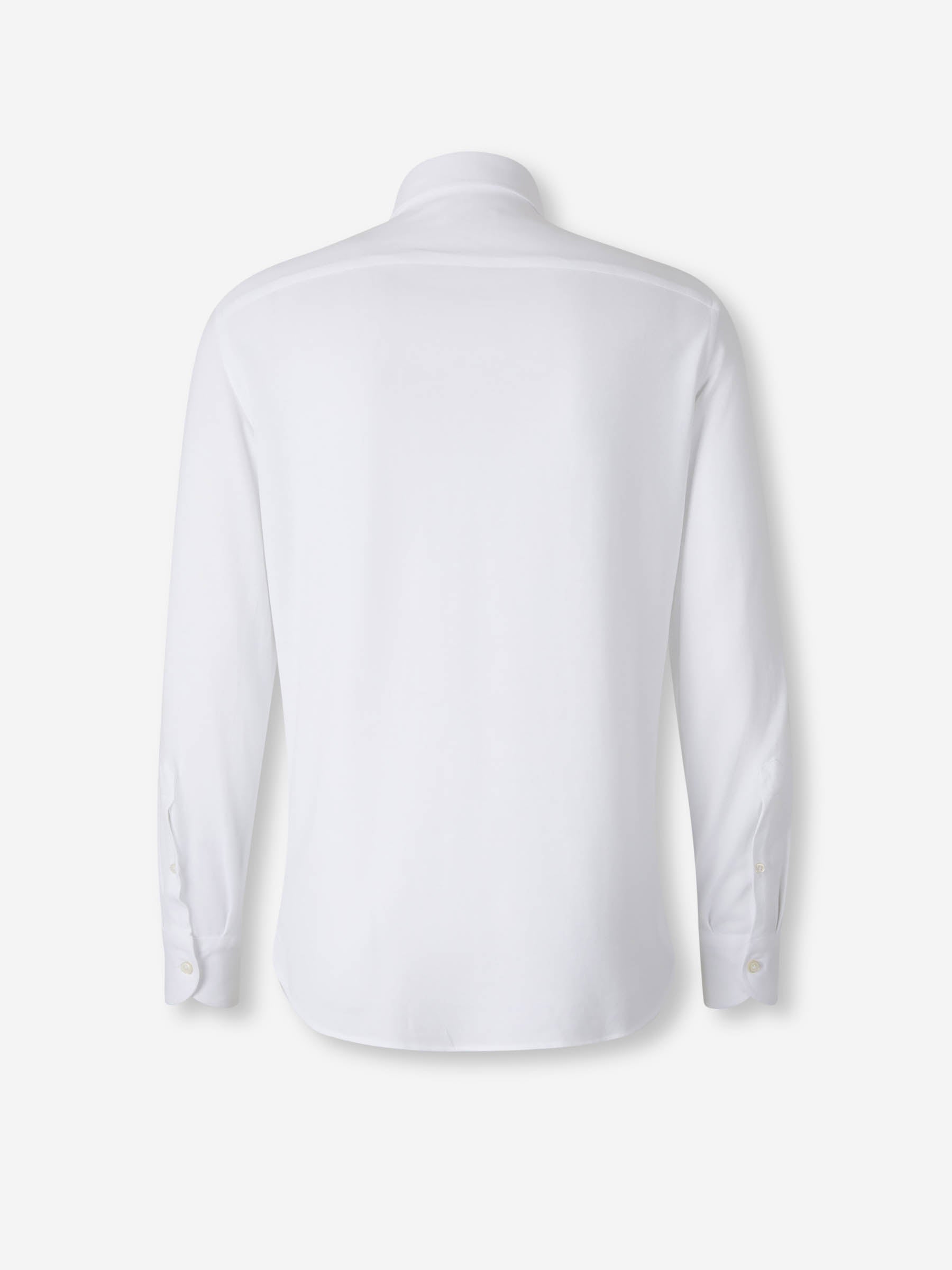 Santa Eulalia Hombre Barcelona Camisa Lisa Algodón color Blanco sku 531-006541 01 - Foto 2