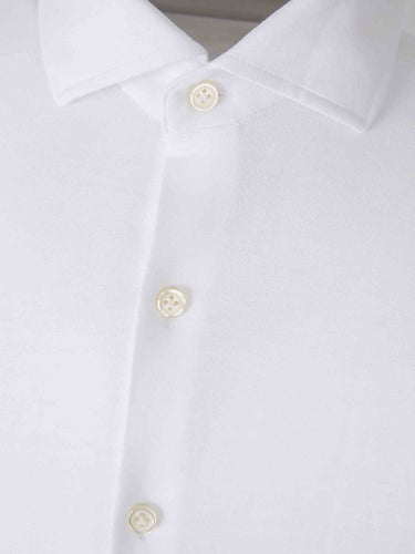 Santa Eulalia Hombre Barcelona Camisa Lisa Algodón color Blanco sku 531-006541 01 - Foto 3