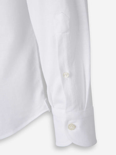 Santa Eulalia Hombre Barcelona Camisa Lisa Algodón color Blanco sku 531-006541 01 - Foto 4