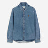 Ami Paris Hombre Barcelona Camisa Denim Algodón color Azul Denim sku 531-006551 01 - Foto 1