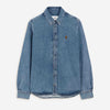 Ami Paris Hombre Barcelona Camisa Denim Algodón color Azul Denim sku 531-006551 01 - Foto 1