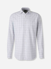 Zegna Hombre Barcelona Camisa Vestir Estampada color Gris Claro sku 531-006555 01 - Foto 1