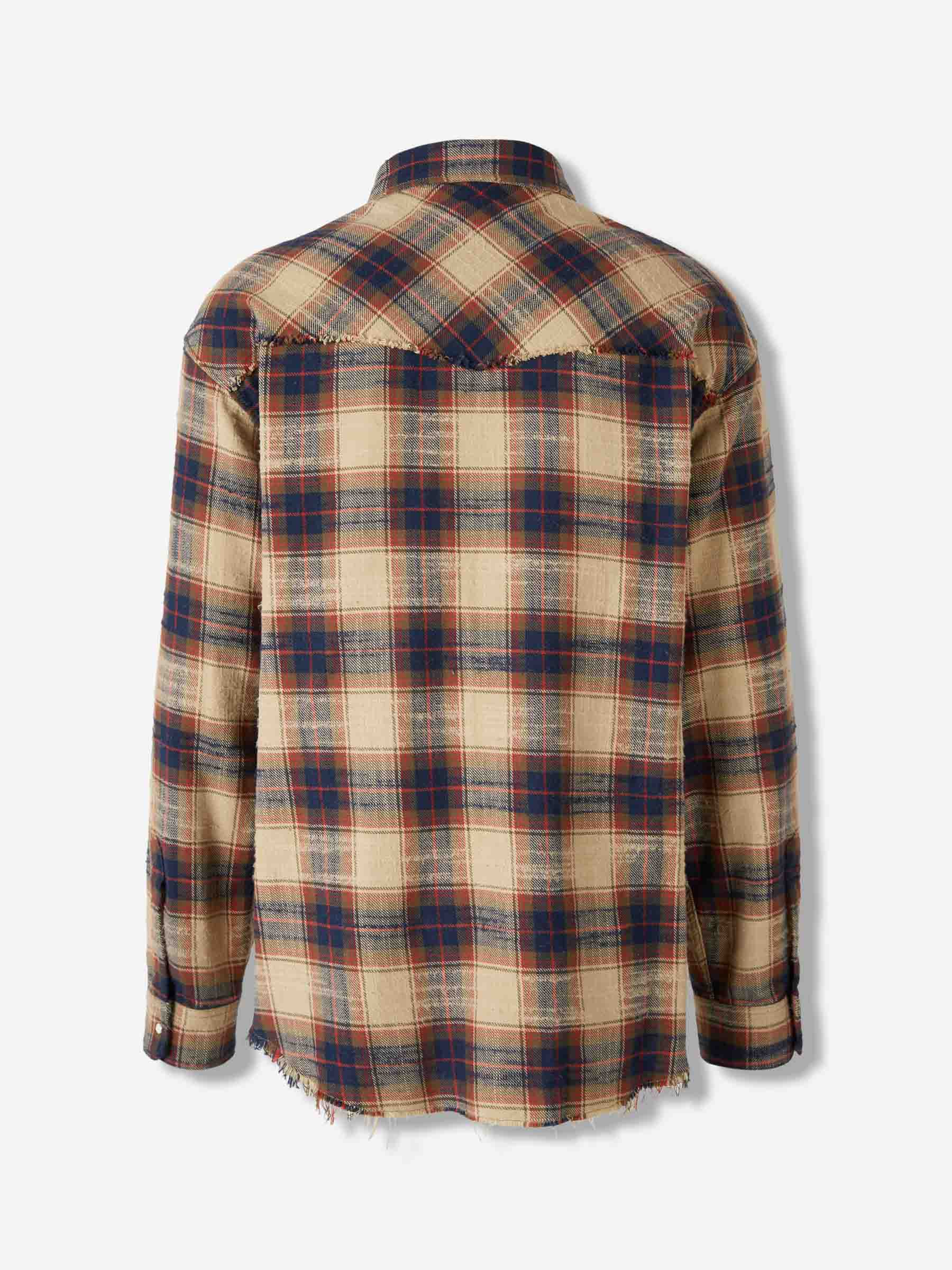 Dsquared2 Hombre Barcelona Camisa Casual Cuadros color Beige sku 531-006559 01 - Foto 2