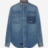 Maison Margiela Hombre Barcelona Camisa Denim Vintage color Azul Denim sku 531-006564 01 - Foto 1