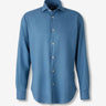 Vincenzo di Ruggiero Hombre Barcelona Camisa de Vestir Lisa color Azul sku 531-006570 01 - Foto 1