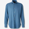 Vincenzo di Ruggiero Hombre Barcelona Camisa de Vestir Lisa color Azul sku 531-006570 01 - Foto 1