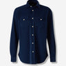 Vincenzo di Ruggiero Hombre Barcelona Camisa Micro Pana color Azul Marino sku 531-006571 01 - Foto 1