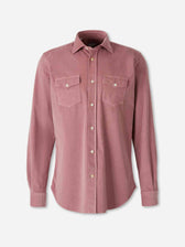 Vincenzo di Ruggiero Hombre Barcelona Camisa Micro Pana color Rosa Envejecido sku 531-006571 02 - Foto 1