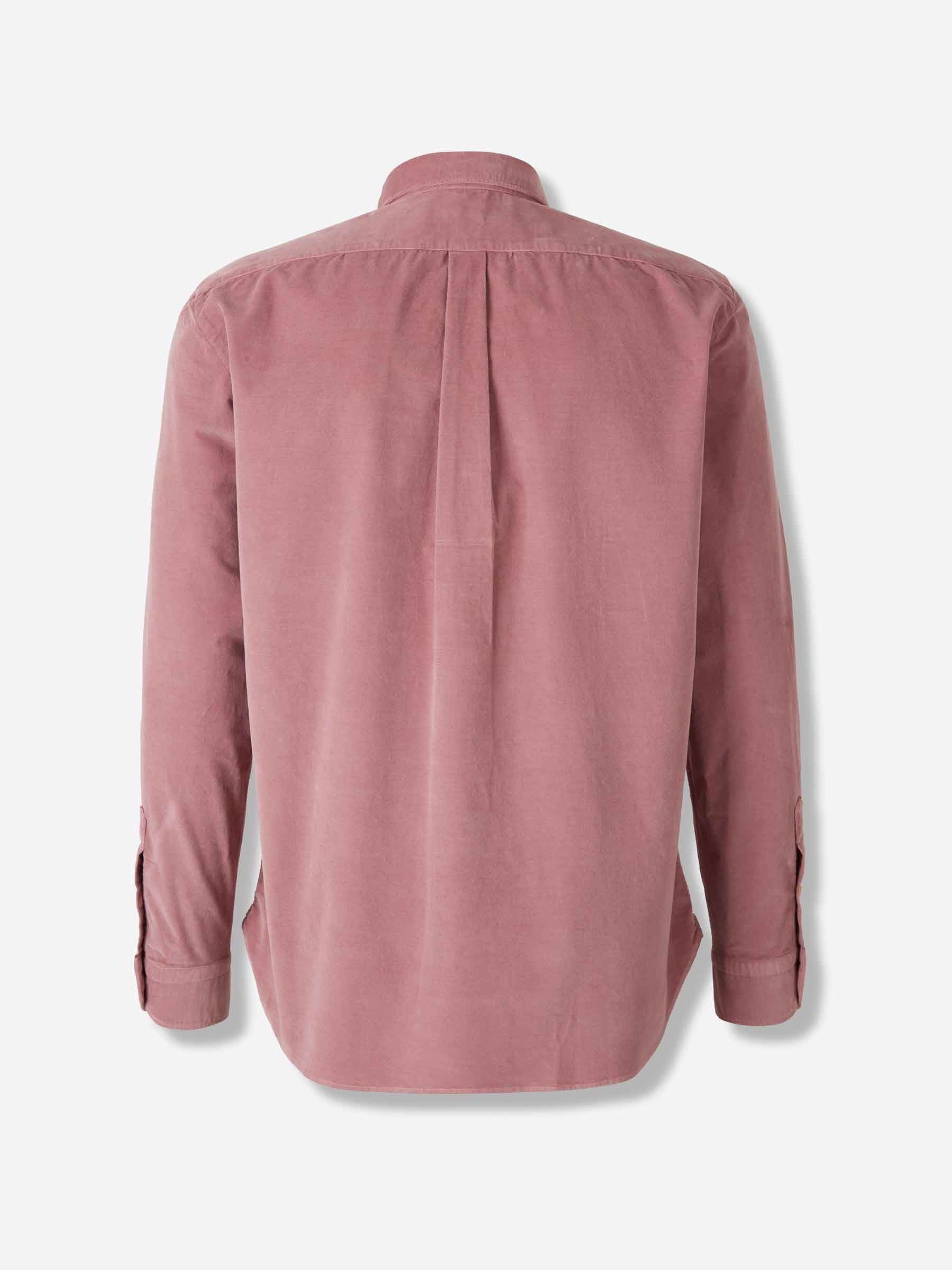 Vincenzo di Ruggiero Hombre Barcelona Camisa Micro Pana color Rosa Envejecido sku 531-006571 02 - Foto 2