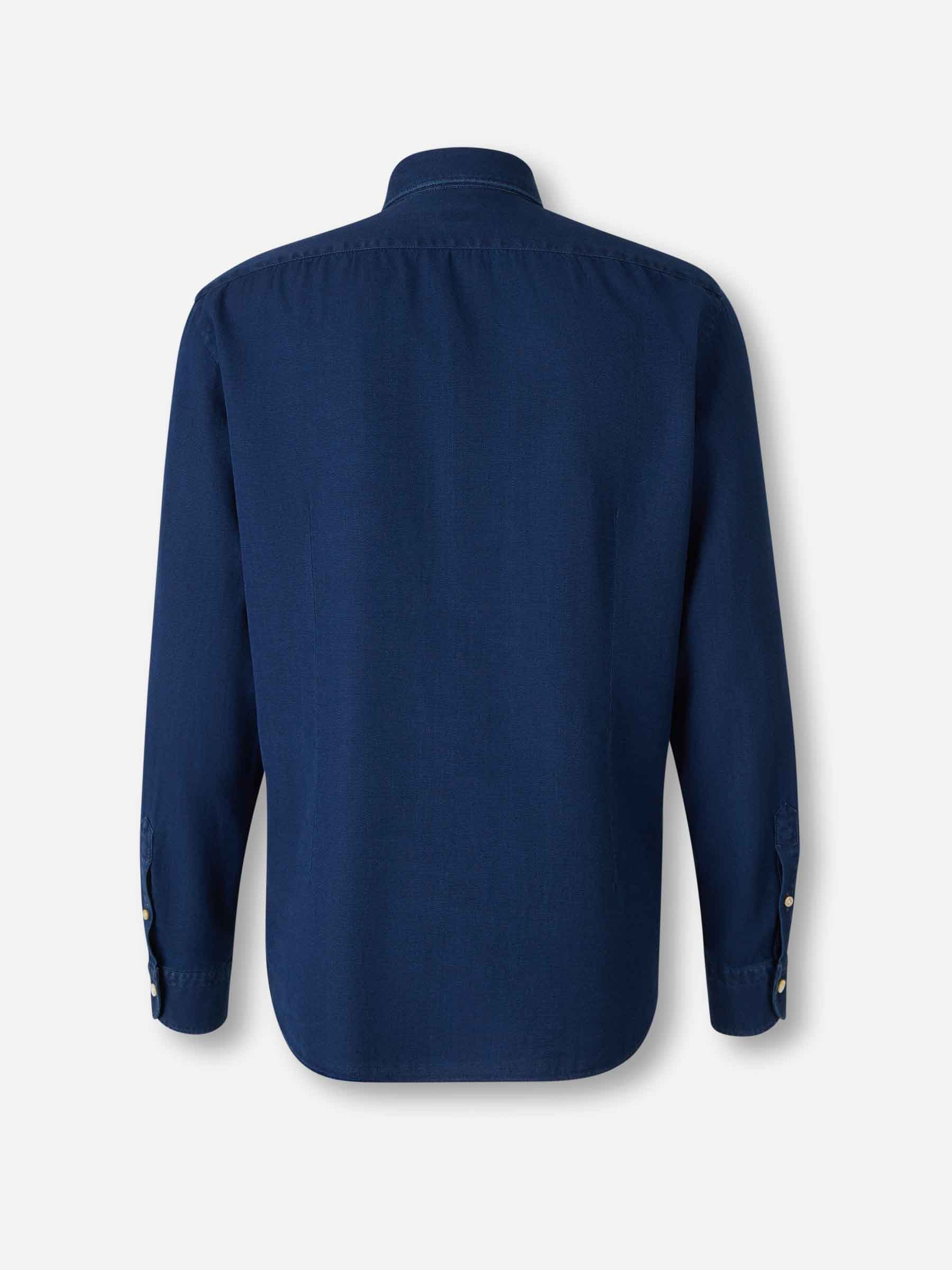 Vincenzo di Ruggiero Hombre Barcelona Camisa Vestir color Azul Noche sku 531-006573 01 - Foto 2