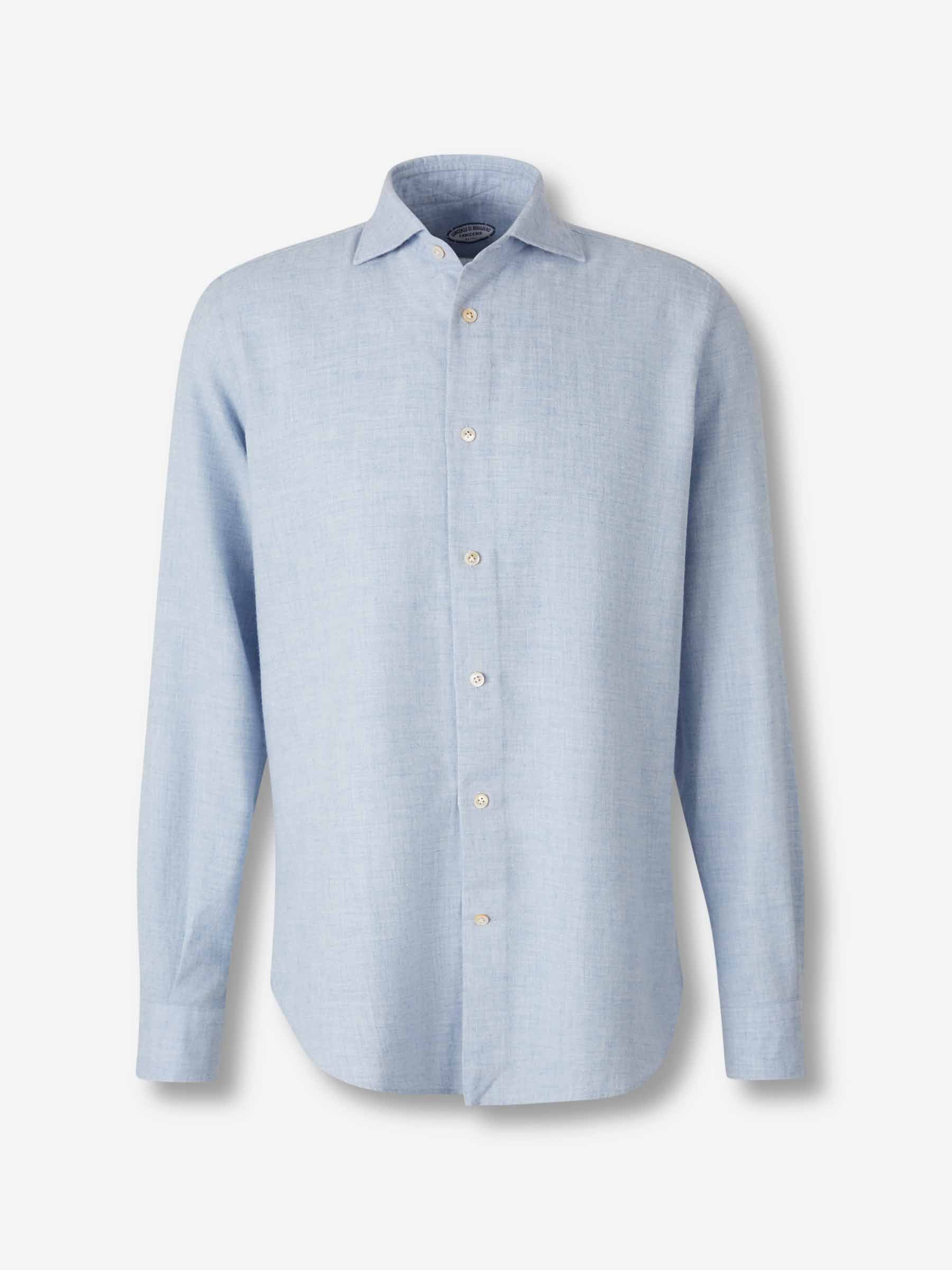 Vincenzo di Ruggiero Hombre Barcelona Camisa Vestir color Azul Celeste sku 531-006575 01 - Foto 1