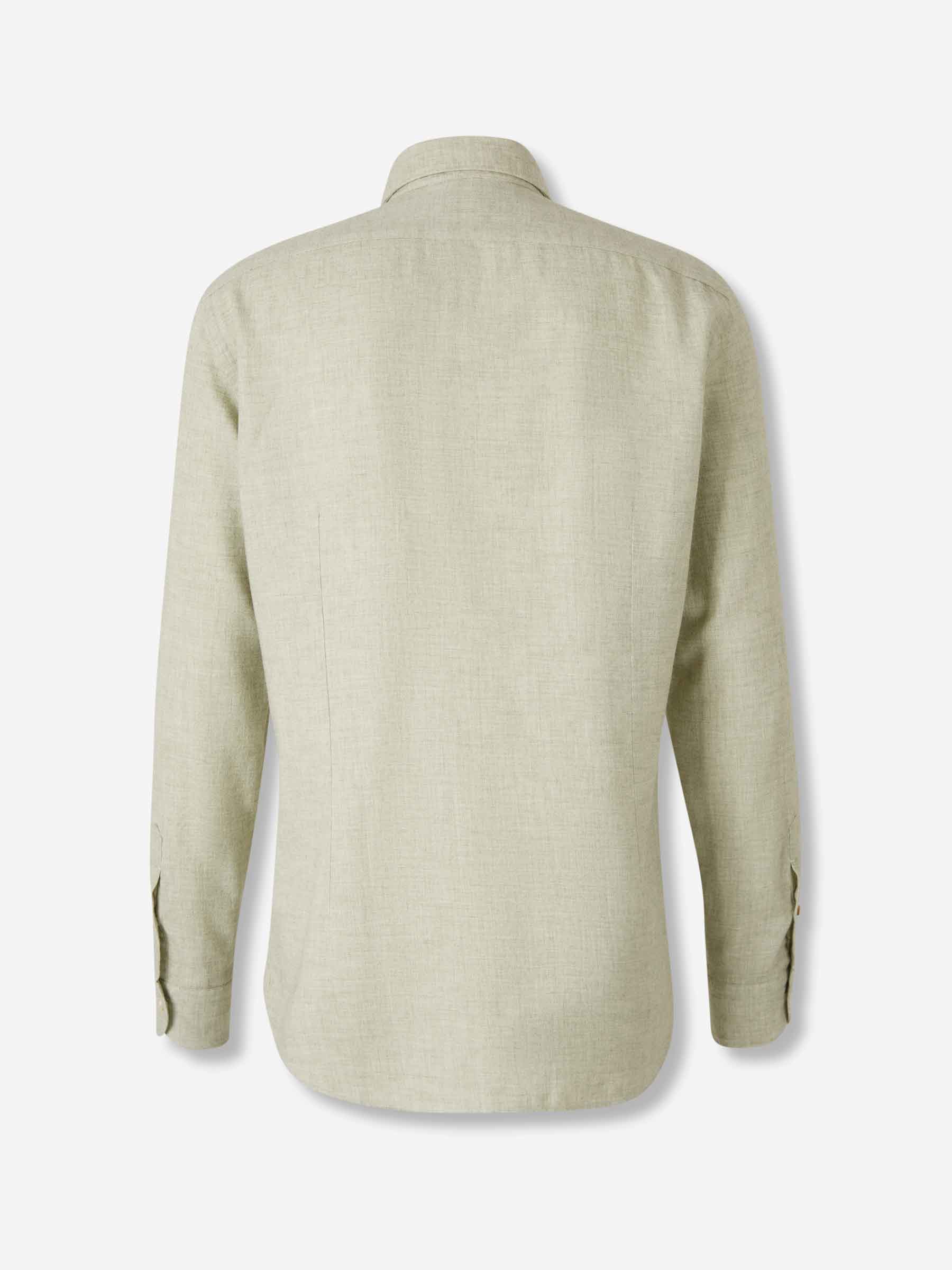 Vincenzo di Ruggiero Hombre Barcelona Camisa Vestir color Verde sku 531-006575 02 - Foto 2