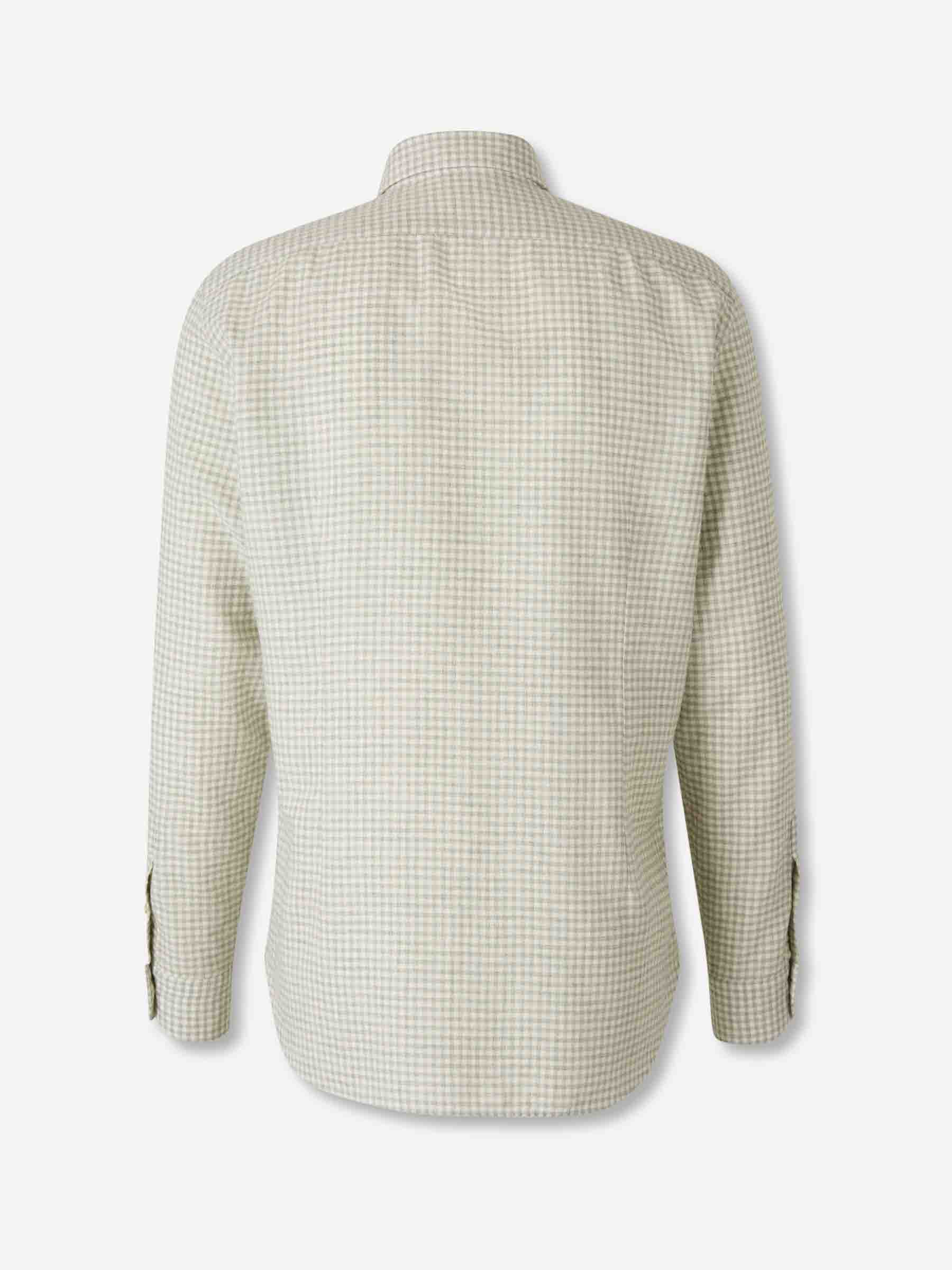 Vincenzo di Ruggiero Hombre Barcelona Camisa Vestir color Verde sku 531-006575 03 - Foto 2