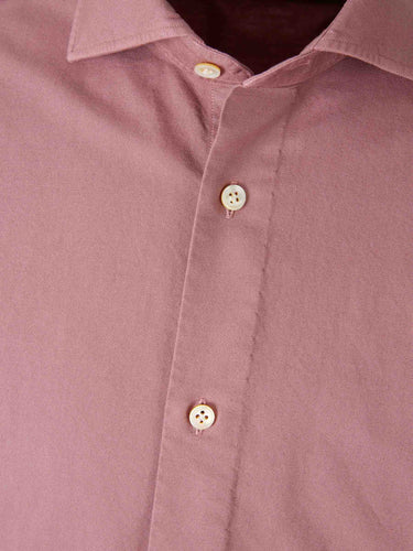 Vincenzo di Ruggiero Hombre Barcelona Camisa de Vestir Lisa color Rosa Envejecido sku 531-006576 02 - Foto 3