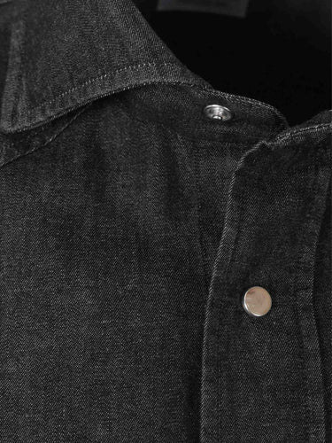 Santa Eulalia Hombre Barcelona Camisa Lisa Western color Azul Denim sku 531-006579 01 - Foto 3