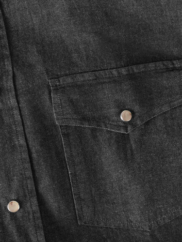Santa Eulalia Hombre Barcelona Camisa Lisa Western color Azul Denim sku 531-006579 01 - Foto 4