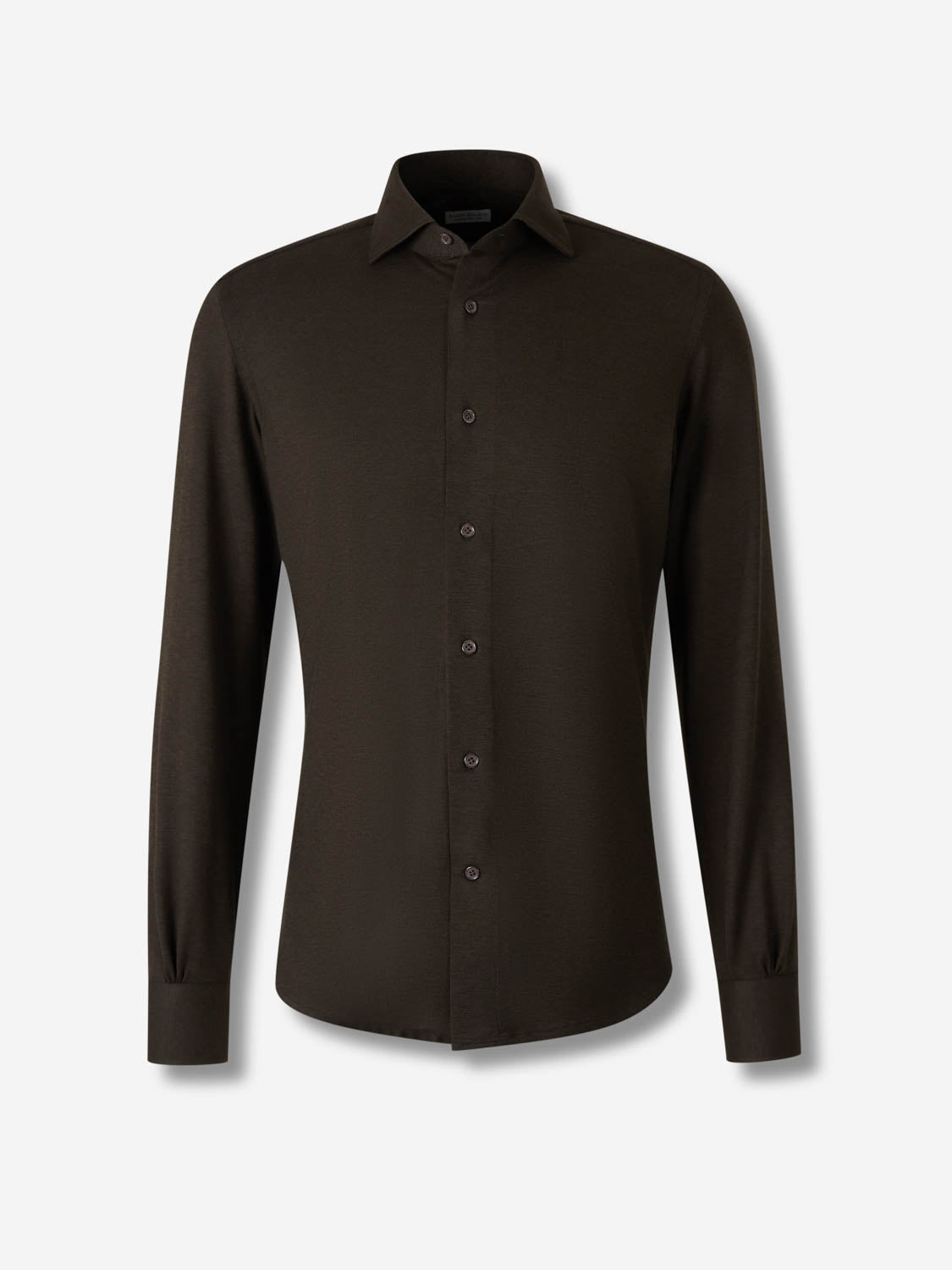 Santa Eulalia Hombre Barcelona Camisa Vestir Algodón color Marrón Oscuro sku 531-006580 01 - Foto 1