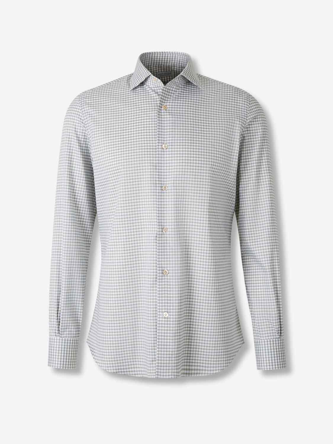 Santa Eulalia Hombre Barcelona Camisa Motivo Cuadros color Verde sku 531-006582 03 - Foto 1