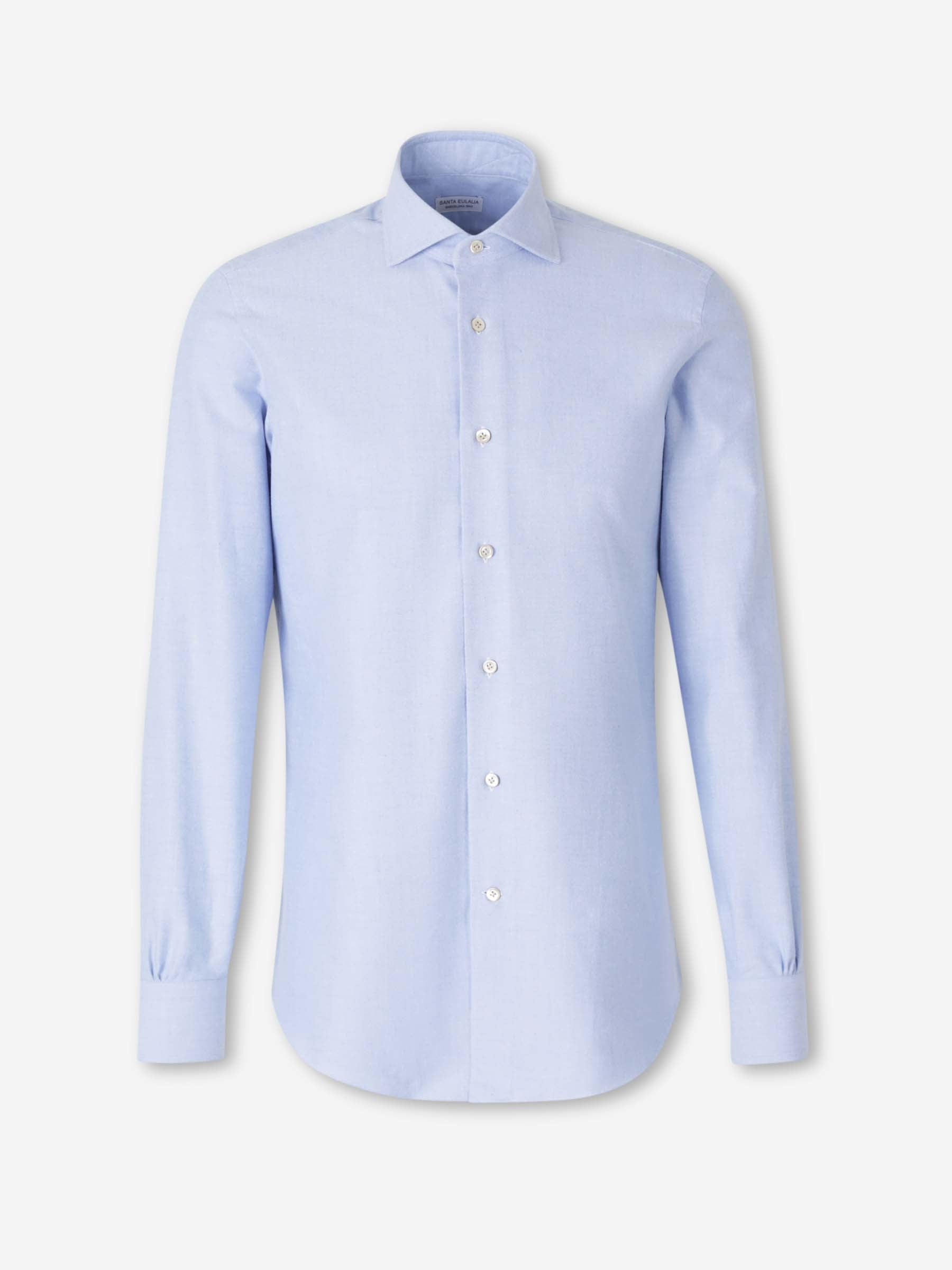 Santa Eulalia Hombre Barcelona Camisa Vestir Algodón color Azul Celeste sku 531-006583 02 - Foto 1