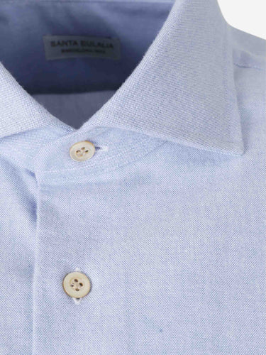 Santa Eulalia Hombre Barcelona Camisa Vestir Algodón color Azul Celeste sku 531-006583 02 - Foto 3