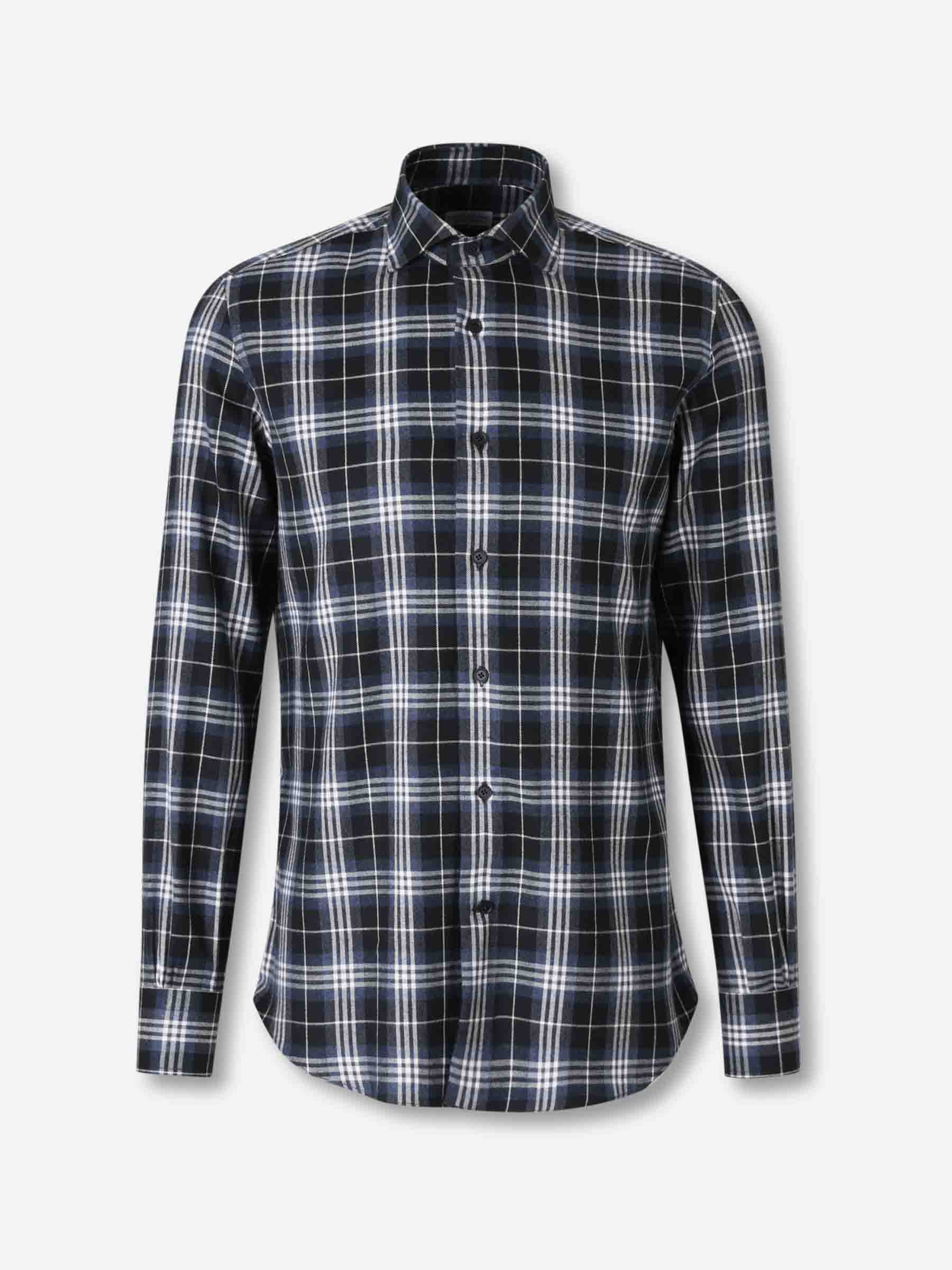 Santa Eulalia Hombre Barcelona Camisa Casual Cuadros color Azul Marino sku 531-006586 01 - Foto 1