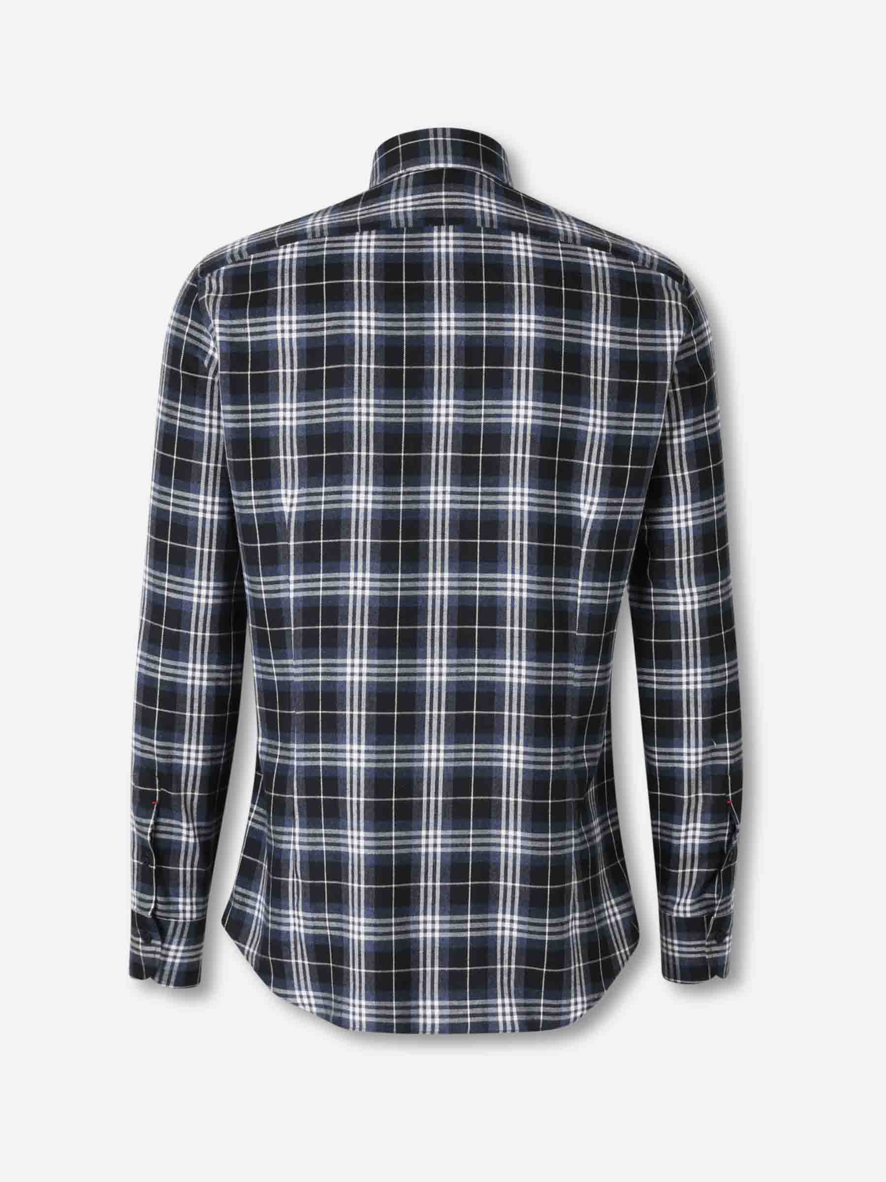 Santa Eulalia Hombre Barcelona Camisa Casual Cuadros color Azul Marino sku 531-006586 01 - Foto 2