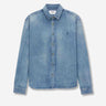 Saint Laurent Hombre Barcelona Camisa Cassandre Denim color Azul Denim sku 531-006588 02 - Foto 1