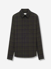 Saint Laurent Hombre Barcelona Camisa Cassandre Algodón color Burdeos sku 531-006591 01 - Foto 1