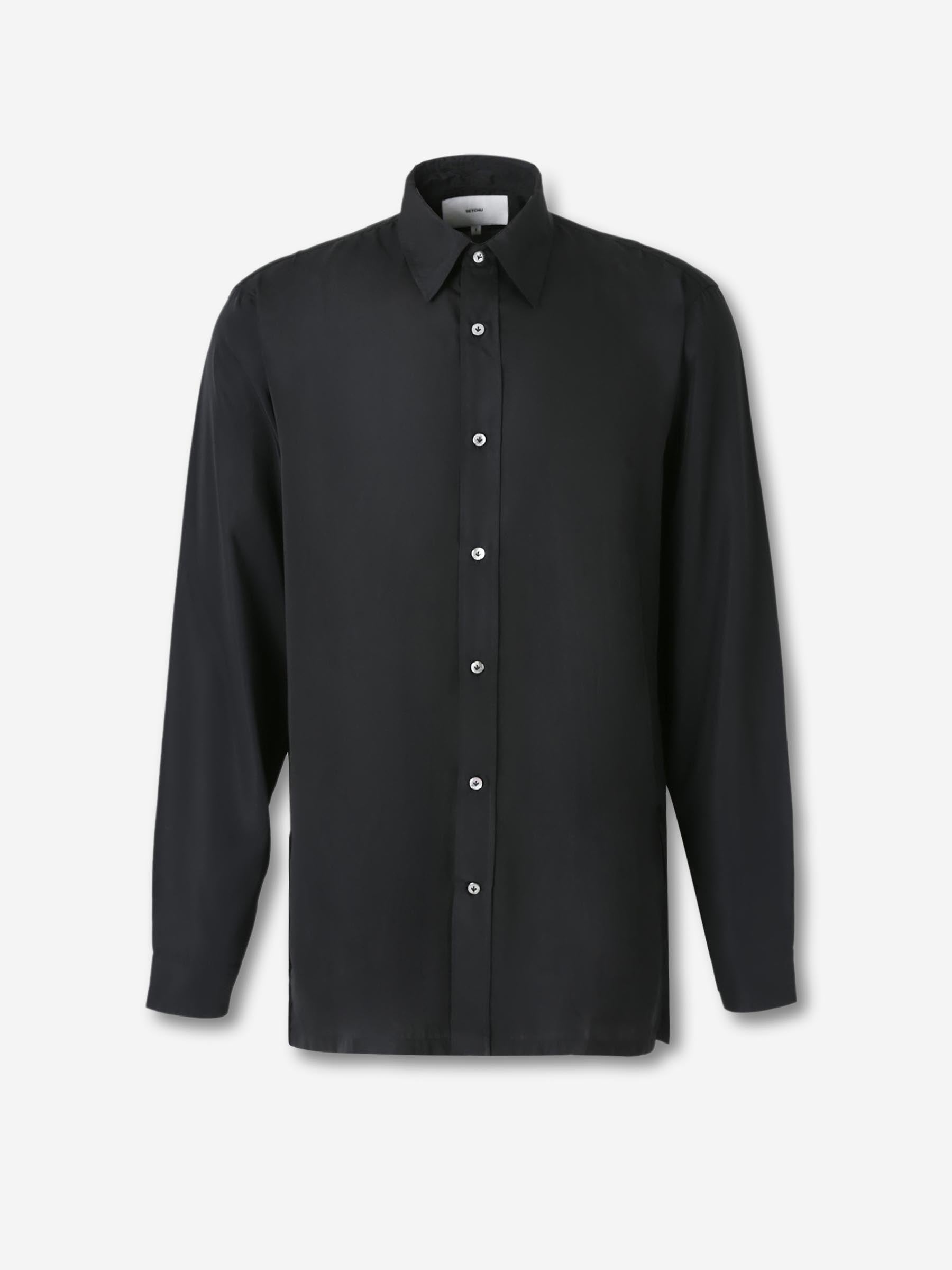 Setchu Hombre Barcelona Camisa Origami color Negro sku 531-006594 01 - Foto 1