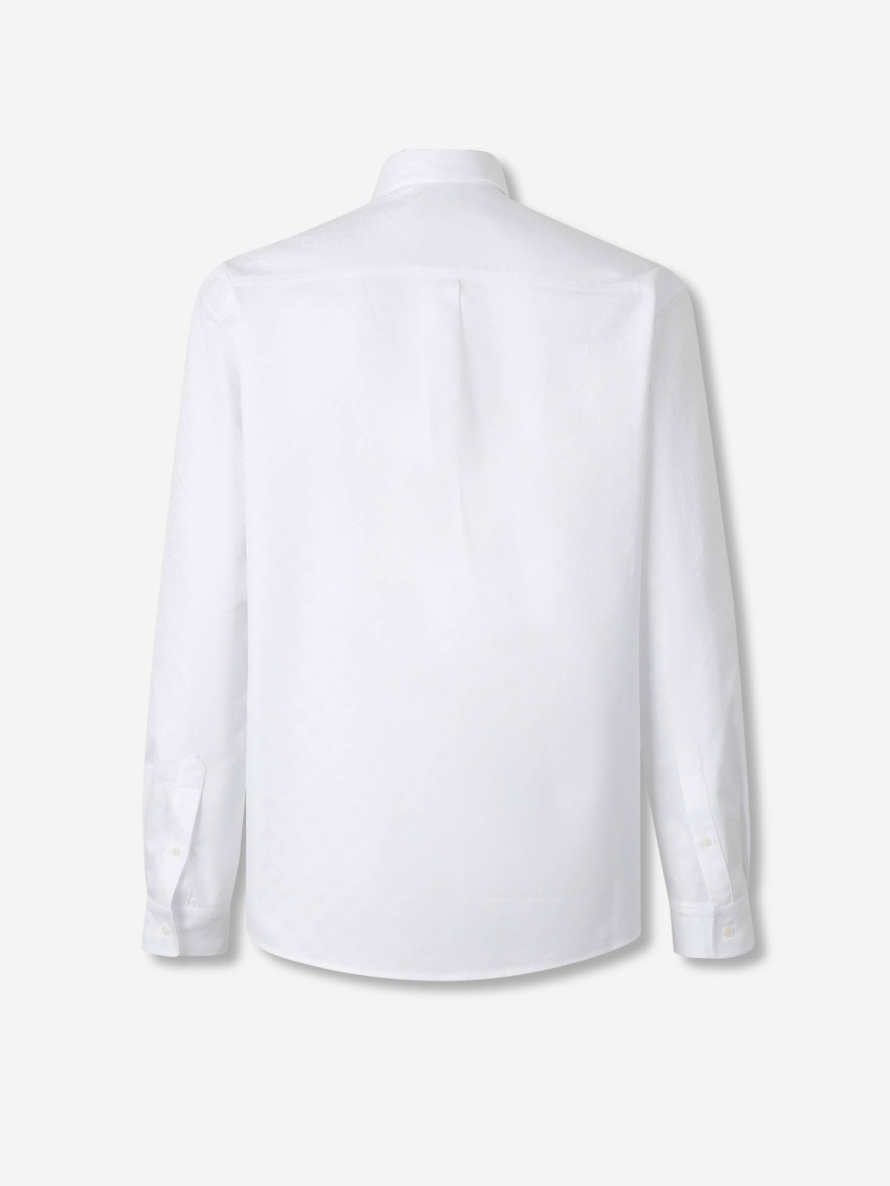 Casablanca Hombre Barcelona Camisa Monograma Jacquard color Blanco sku 531-006596 01 - Foto 2