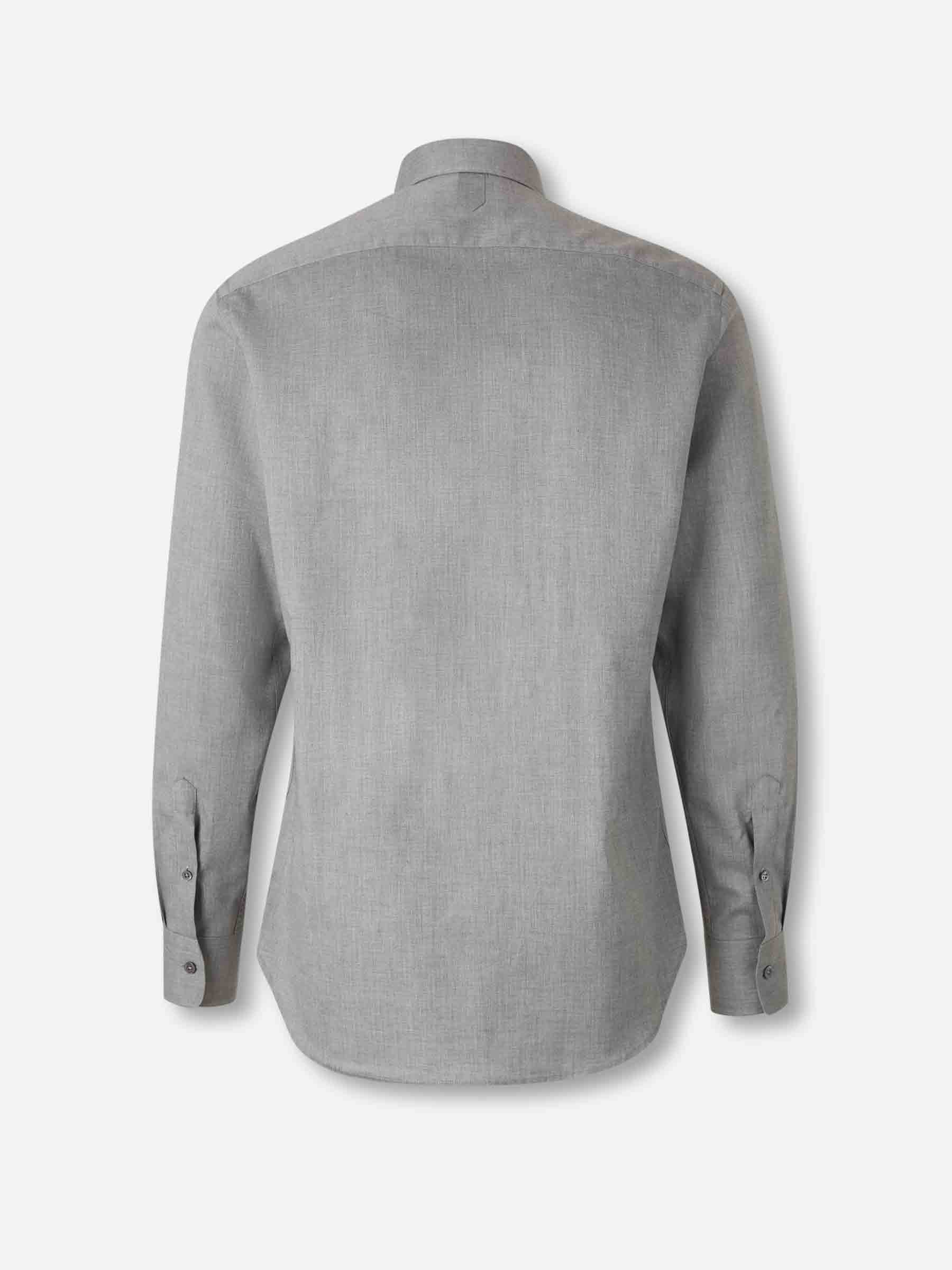 Canali Hombre Barcelona Camisa Casual Algodón color Gris sku 531-006607 01 - Foto 2