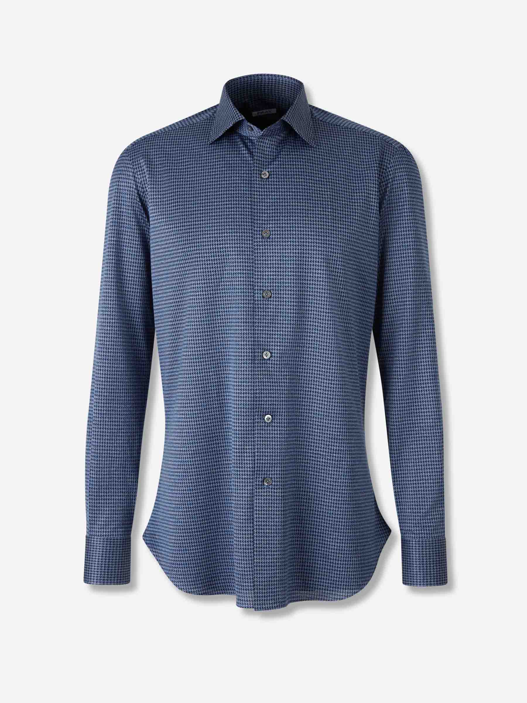 Fray Hombre Barcelona Camisa Gabriel Algodón color Azul Cobalto sku 531-006609 02 - Foto 1