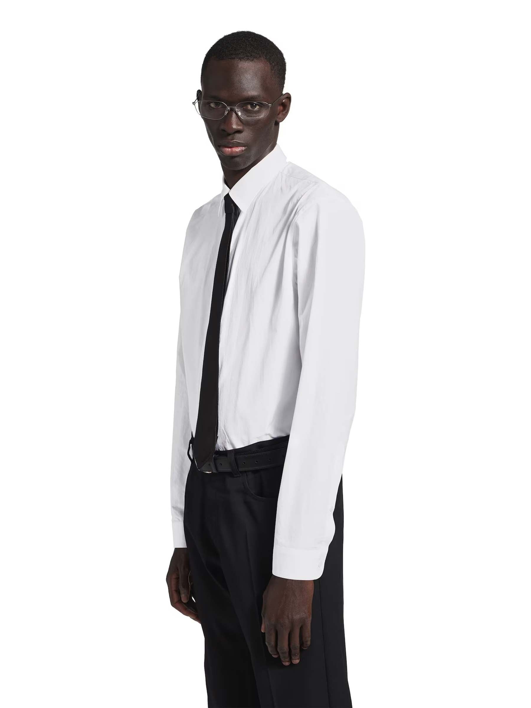 Balenciaga Hombre Barcelona Camisa Lisa Standard color Blanco sku 531-006613 01 - Foto 2